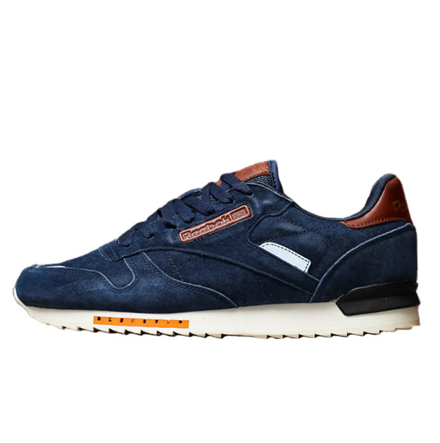 Reebok Classic Blue Brown White