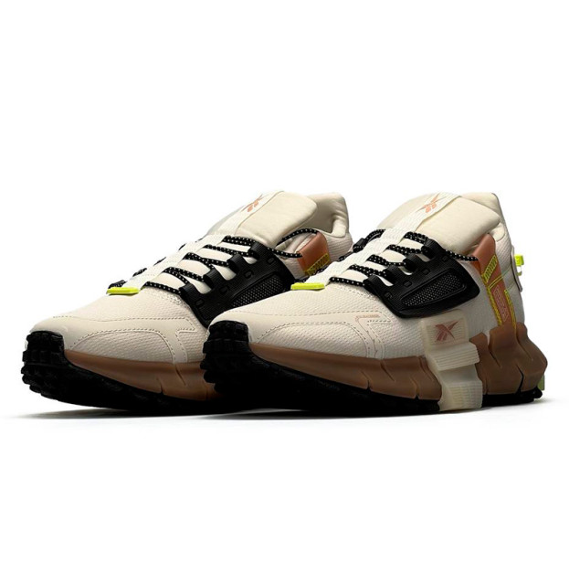 Reebok Zig Kinetica Fit Beige Brown