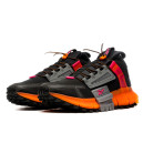 Reebok Zig Kinetica Edge  Black Grey Orange FU8182