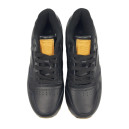 Reebok Classic Leather Black Gym З ФЛІСОМ