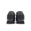 Reebok Classic Leather Black Grey З ФЛІСОМ